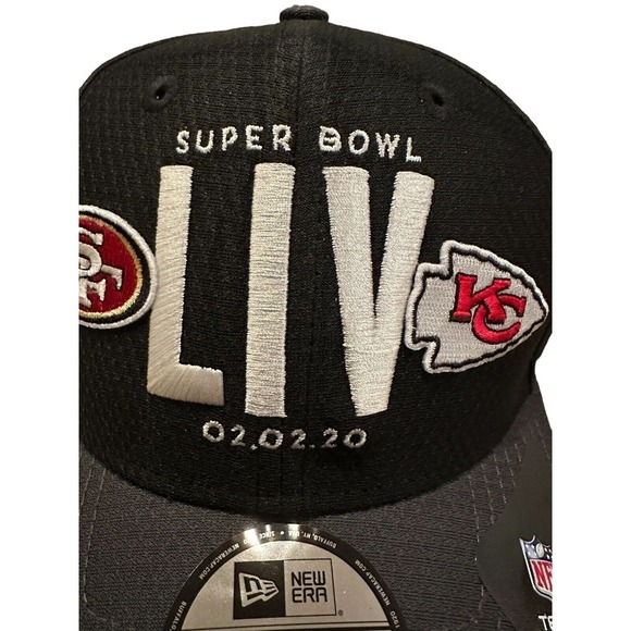 New Era Super Bowl LIV 49ers Chiefs New Era Cap Miami Rare Brand New With Labels - Picture 2 of 7